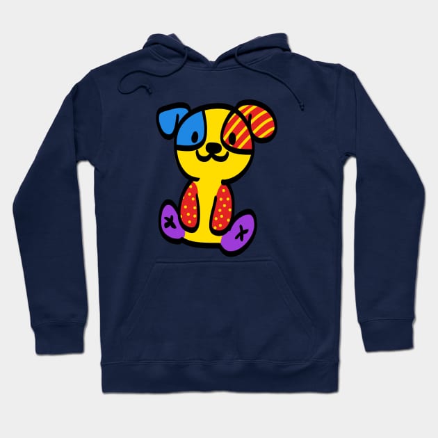 Baby Cartoon Dog Hoodie by FunnyMoonCosmic